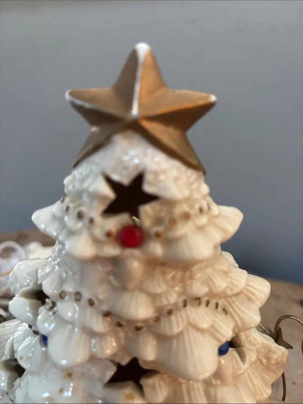 Vintage lighted ceramic